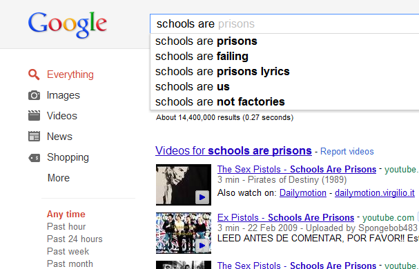 Schools are prisons