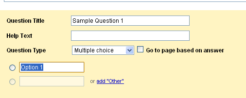 Using Google forms for a “Choose your own adventure” style story – The