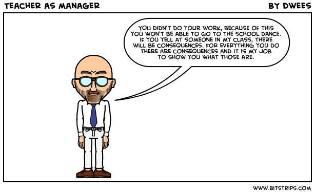 Teacher as manager